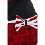 Red and White Stripe Apron