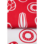 Set of Three Red Tea Towels