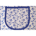 Blue Rose Print Apron