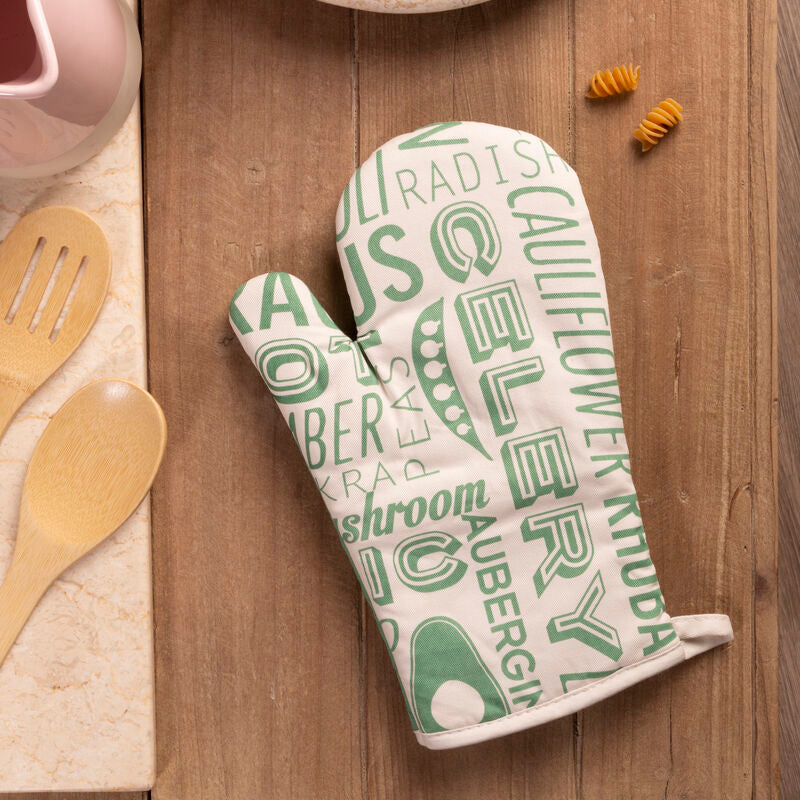 Green Single Oven Glove