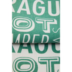 Set of Three Green Tea Towels