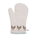 Hen Motif Single Oven Glove