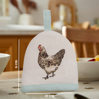 Cream Hen Design Egg Cosy