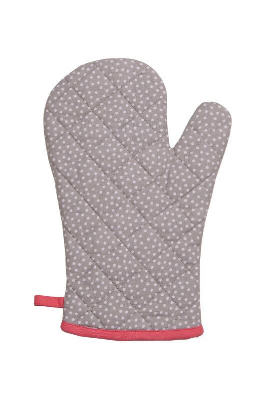 Assorted Cotton Single Oven Glove with Hanging Loop
