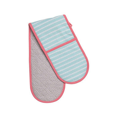 Assorted Cotton Double Oven Glove with Hanging Loop