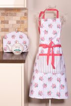 Assorted Cotton Apron with Floral Print