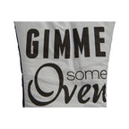 Witty Slogan Single Oven Glove