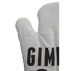 Witty Slogan Single Oven Glove