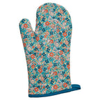 Floral Print Single Oven Glove