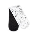 Black Splatter Double Oven Glove