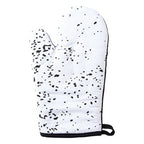 Black Splatter Single Oven Glove