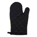 Metallic Motif Single Oven Glove
