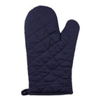 White Blue Single Oven Glove
