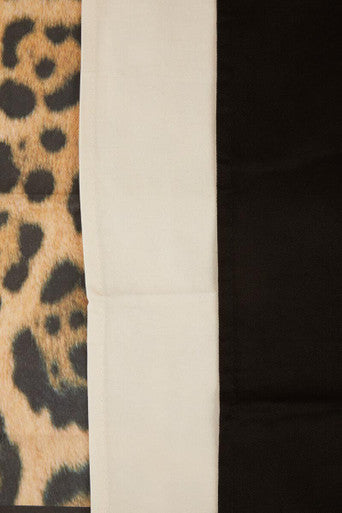 Set of 3 Tea Towels in Leopard Print