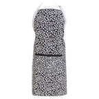 Monochrome Leopard Print Apron