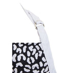 Monochrome Leopard Print Apron