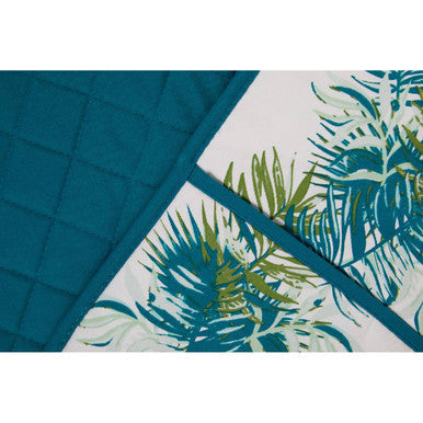 Tropical Print Double Oven Glove
