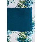 Tropical Leaf Print Apron