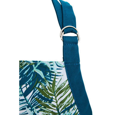 Tropical Leaf Print Apron