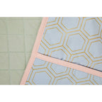 Pastel Print Double Oven Glove