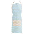 Pink and Blue Print Apron