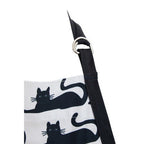 Black Cat Print Apron