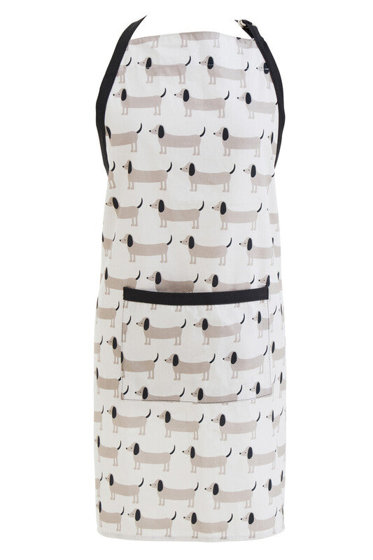 Sausage Dog Print Apron