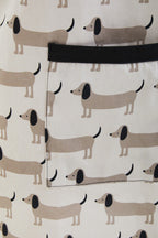 Sausage Dog Print Apron