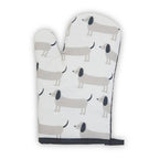 Sausage Dog Print Single Oven Glove