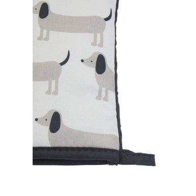 Sausage Dog Print Single Oven Glove