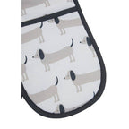 Sausage Dog Print Double Oven Glove