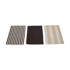 Set of Three Striped Tea Towels