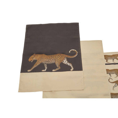 Set of 3 Leopard Print Tea Towels