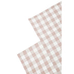 Set of Three Amber and White Tea Towels