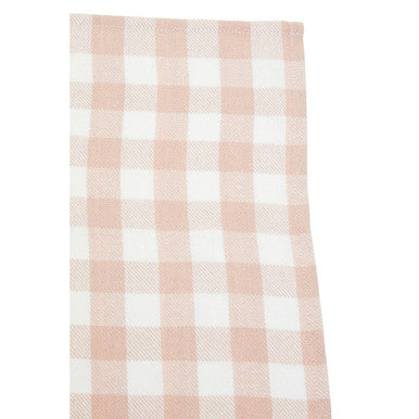 Set of Three Amber and White Tea Towels
