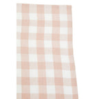 Set of Three Amber and White Tea Towels