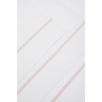 Set of 3 White and Almond Waffle Tea Towels