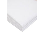 Set of 3 White and Almond Waffle Tea Towels