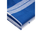 Set of Three Blue and White Tea Towels