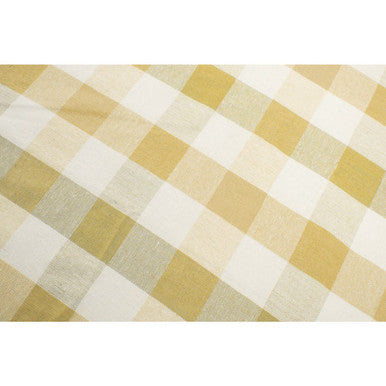 Yellow Check Tablecloth