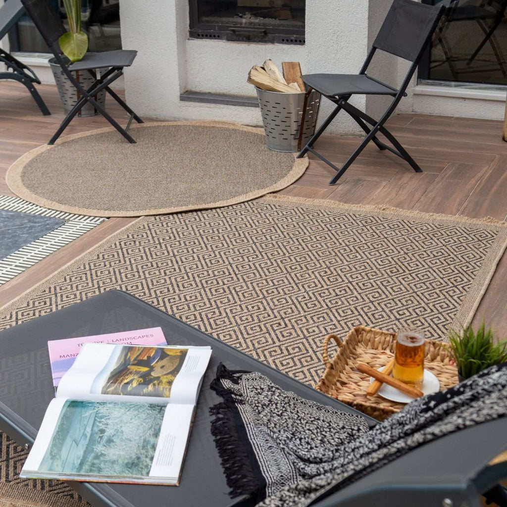 Nature Outdoor Rug Blue