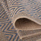 Nature Outdoor Rug Blue