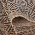 Nature Outdoor Rug Dark Grey