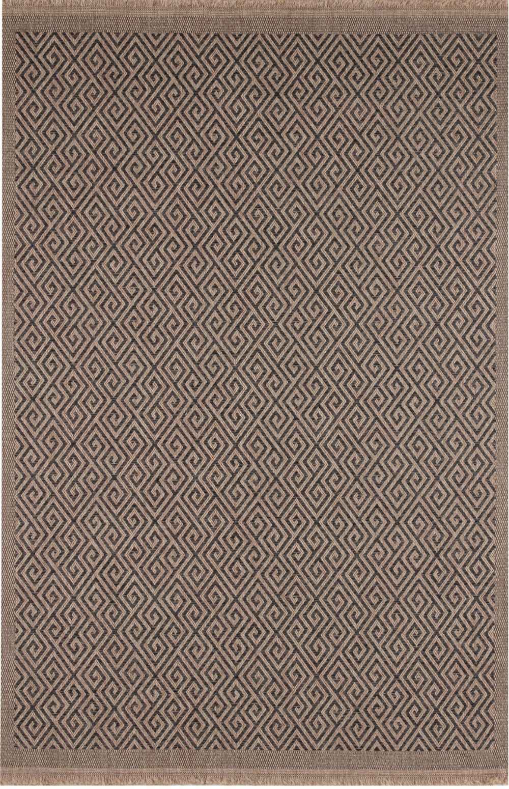 Nature Outdoor Rug Dark Grey