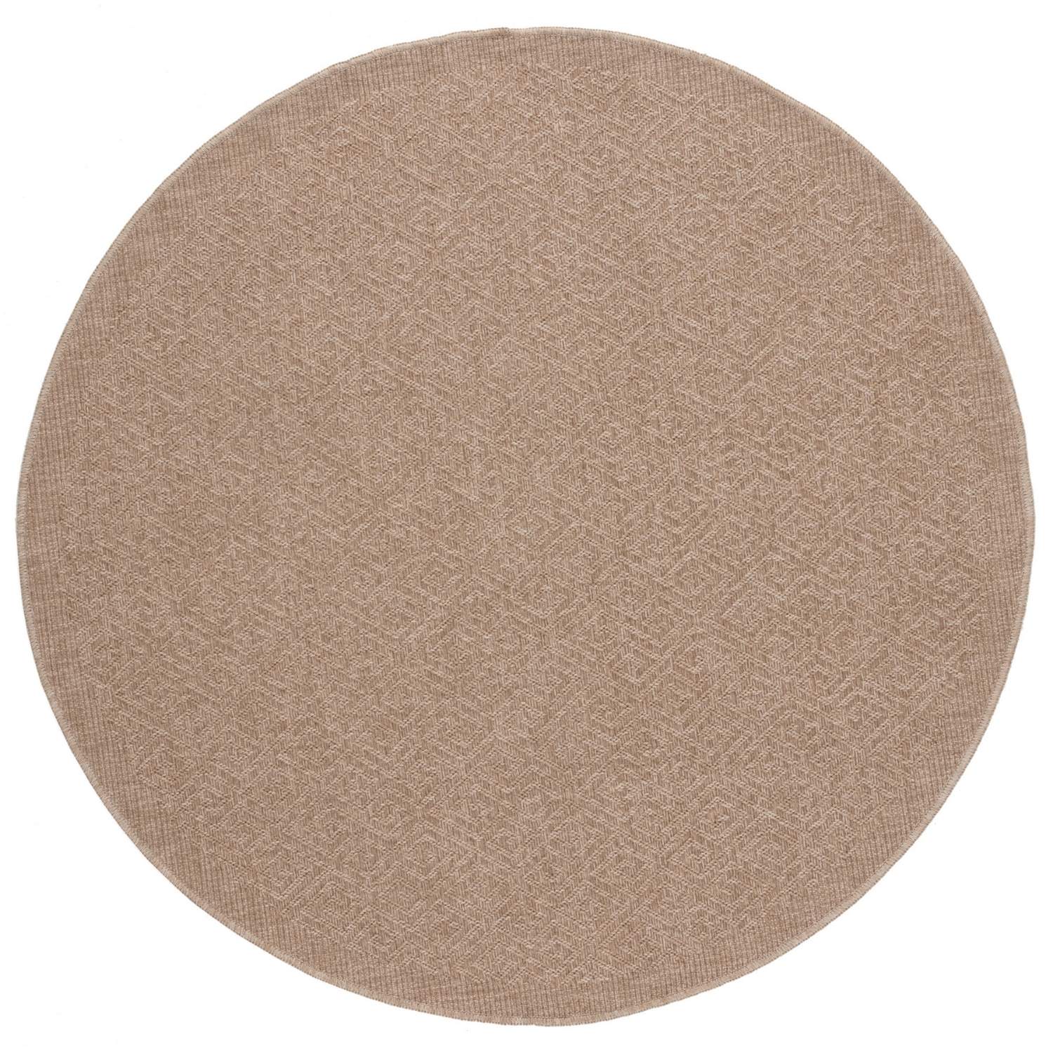 Nature Outdoor Rug Neutral Ø 160 cm