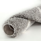 Moroccan Grey Shaggy Rug