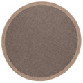 Nature Outdoor Rug Dark Grey Ø 160 cm
