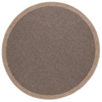 Nature Outdoor Rug Dark Grey Ø 160 cm