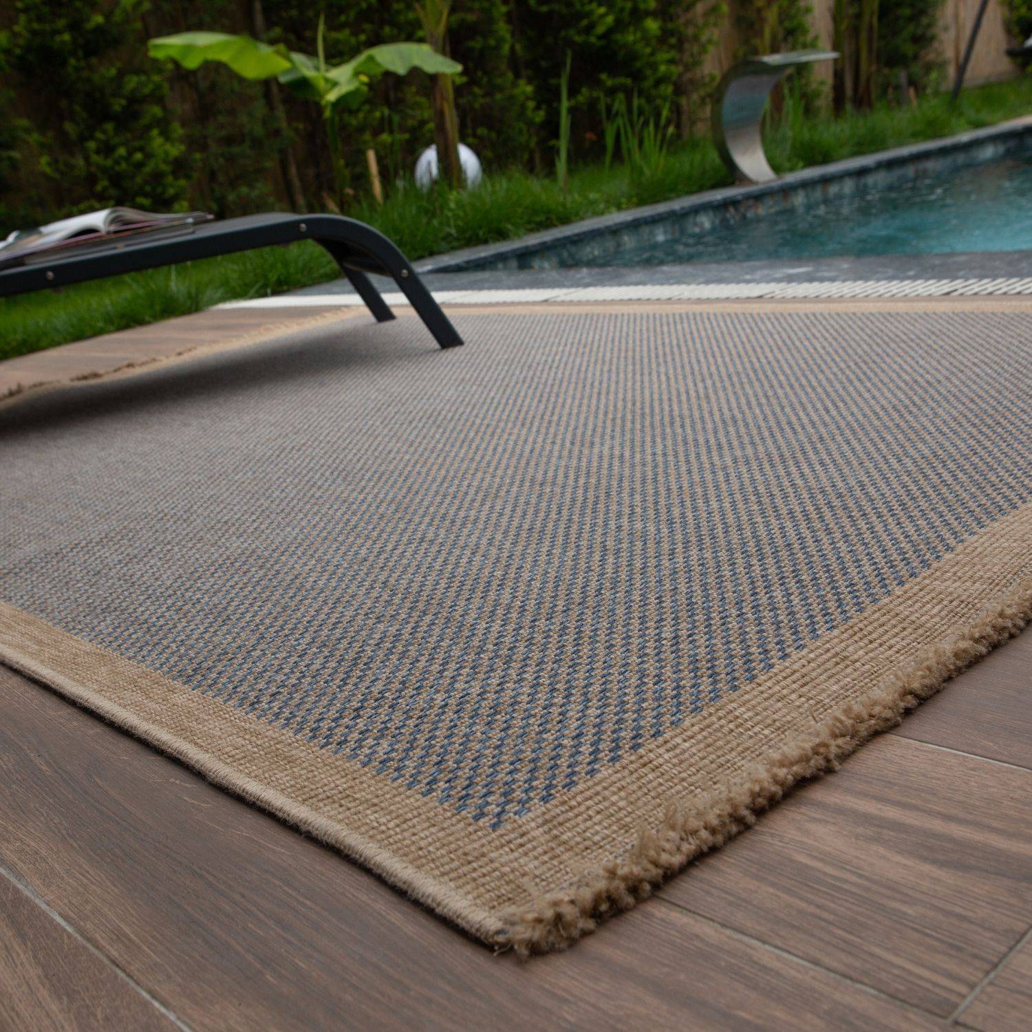 Nature Outdoor Rug Blue