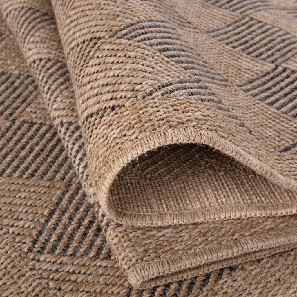 Nature Outdoor Rug Dark Grey
